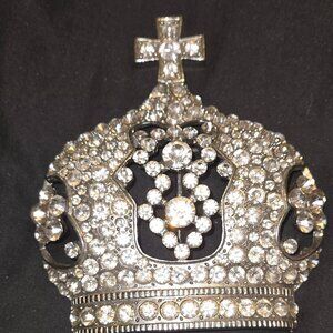 CRYSTAL STONE BELT BUCKLE